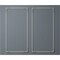 Ekena Millwork 31-in. W x 62-in. H Ashford Panel Moulding Kit Double Panel PMLKAS31X62B - alternate 2